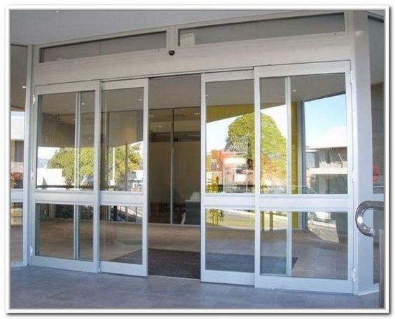 اجزاي تشكيل‌دهنده درب شيشه‌اي اتوماتيك